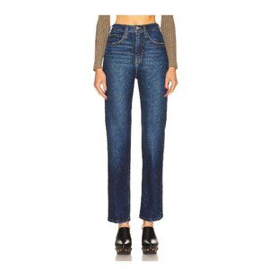 Frame Denim Women's Straight Leg Jeans - Dark Blue
